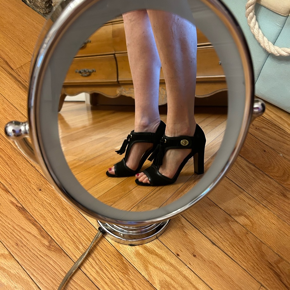 Coach Black Heeled Shoes